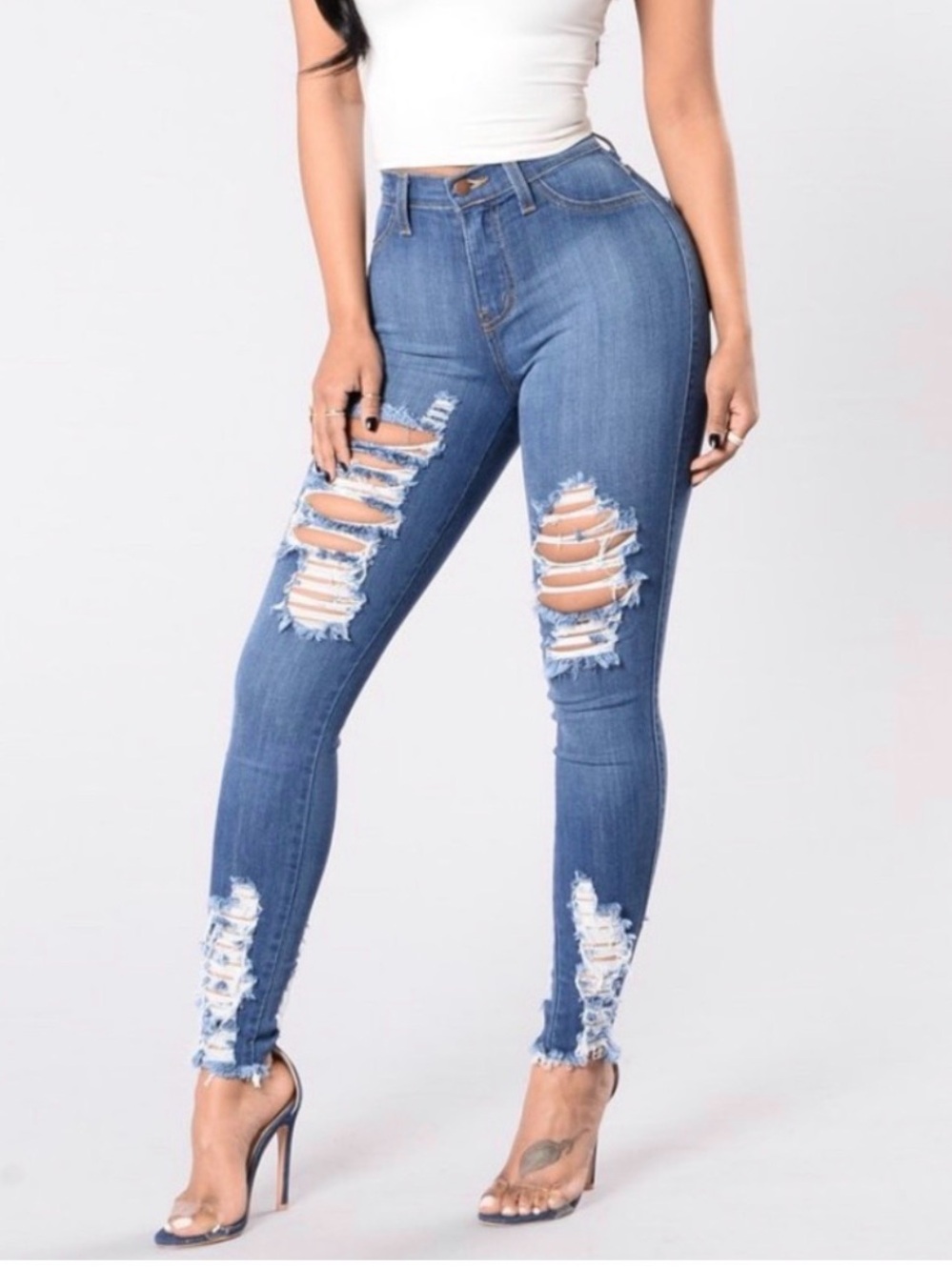 Fashion Nova Days Off Skinny Jeans